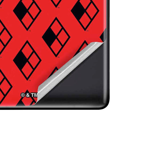 DC Comics Harley Quinn Logo Pattern Pixel Skins